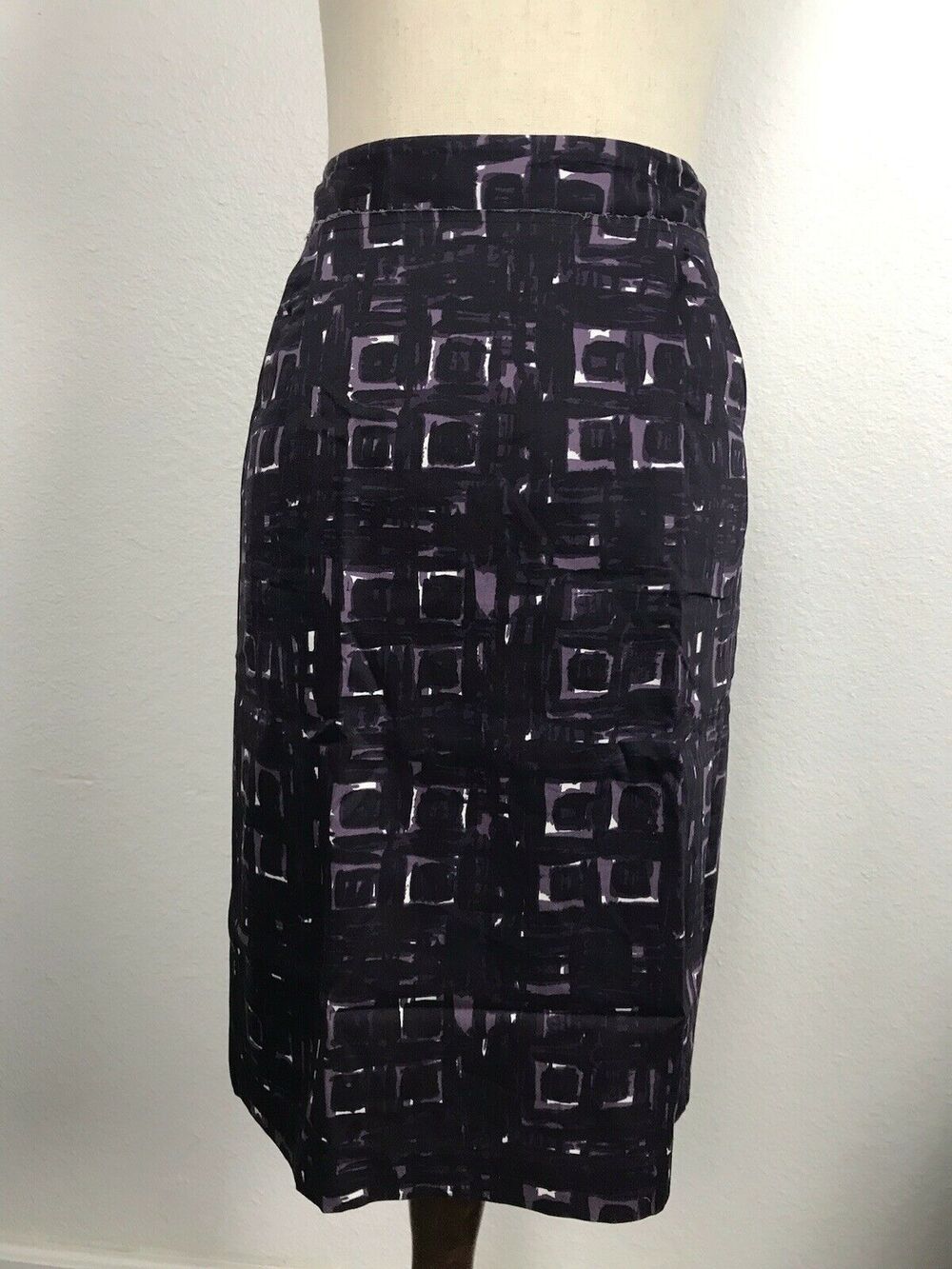 Milly New York Print Pencil Straight Skirt